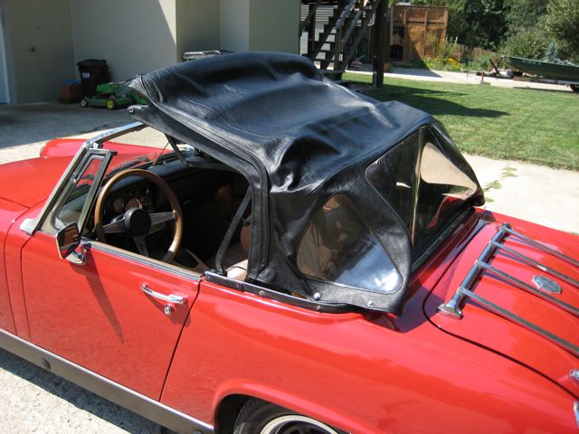 Folding Instructions for MG Midget/Healey Sprite Soft Top