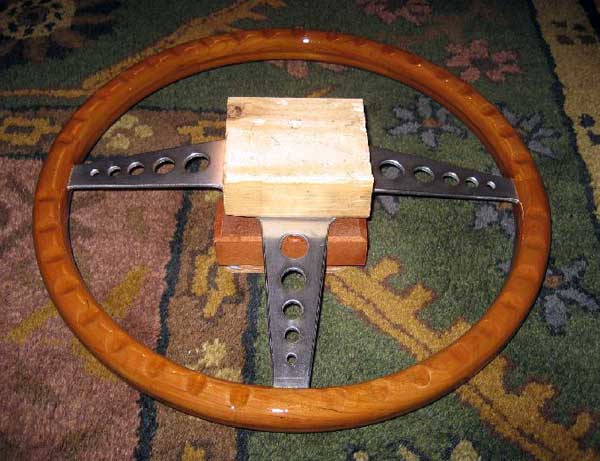 Figure 44: Completed wheel (rear view)