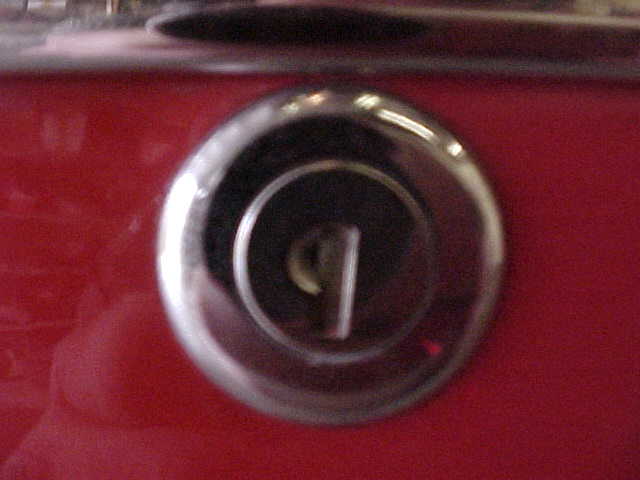 Early MGB Pull handle Door Lock Cylinder