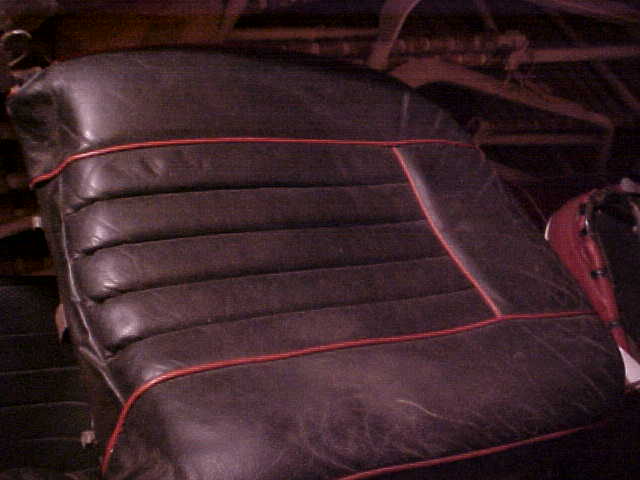 Early MGB Seat Frame Backs
