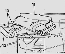 Figure 3: Folding Michelotti soft top quarter lights