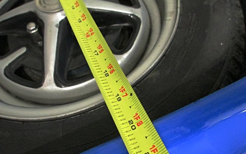 MGB Measure Ride Height