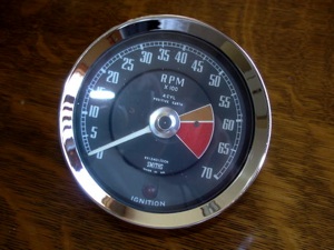 MGB Smiths Tachometer Early Positive Ground Earth