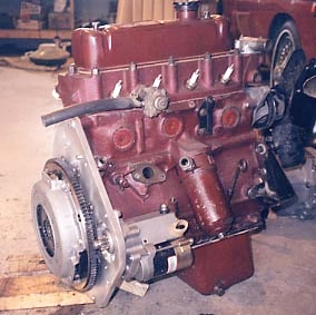 Magnette ZB 1800 Engine Swap 11