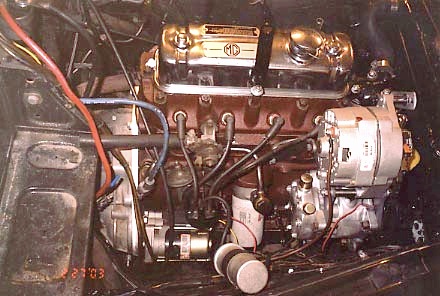 Magnette ZB 1800 Engine Swap 18