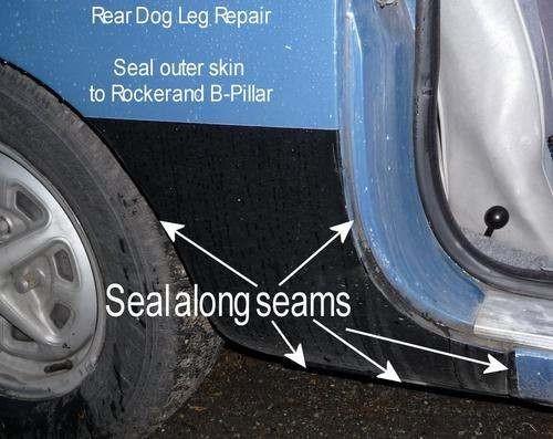 Rocker Panel Seal Gaps
