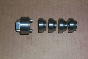 MG TD Aluminum Wheel Adaptor Nuts