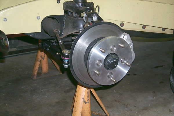 MG TD Aluminum Wheel Adaptors