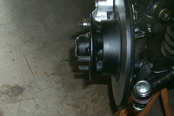 MG TD Mgb Wheel Adaptor Shorten