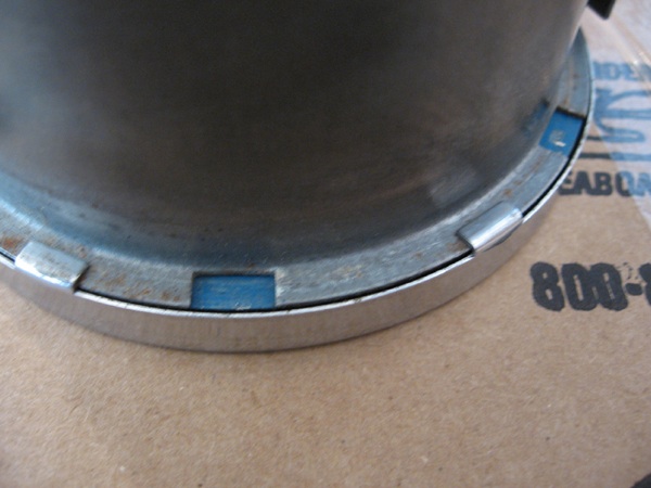 MGB Odometer remove chrome trim ring