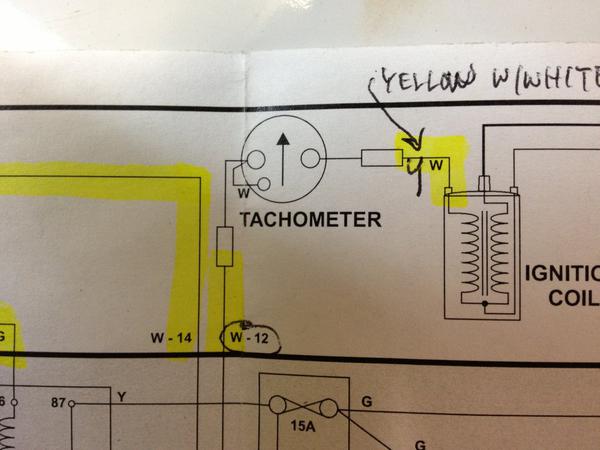 Need Help Wiring Tachometer : MGB & GT Forum : MG Experience Forums
