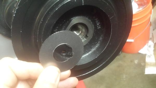 mgb crankshaft pulley bolt torque