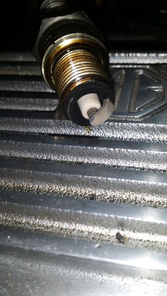 How many miles before you can read a spark plug? : MGB & GT Forum : The  MG Experience