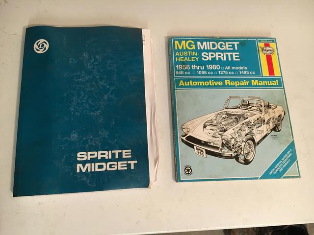 MG Midget 1500 Workshop Manual 1975-1979 Official Workshop Manuals