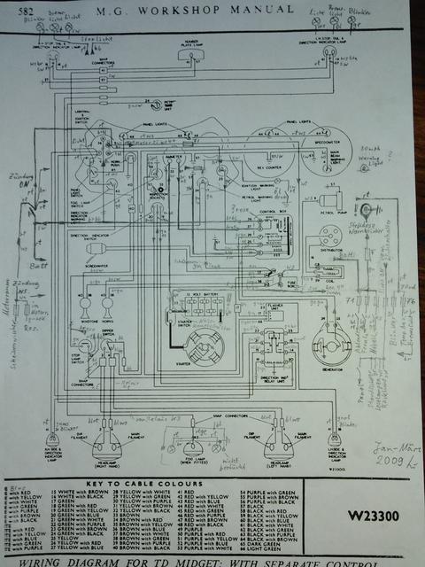Colored Circuit Diagram For Car Ta1932