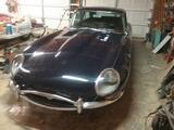 1966 Jaguar E Type 2 2 Dark Blue Laurence Plott